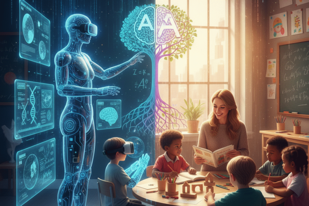 AI Tutors Versus Human Teachers Exploring the Emotional, Intelligent, and Powerful Future of Education